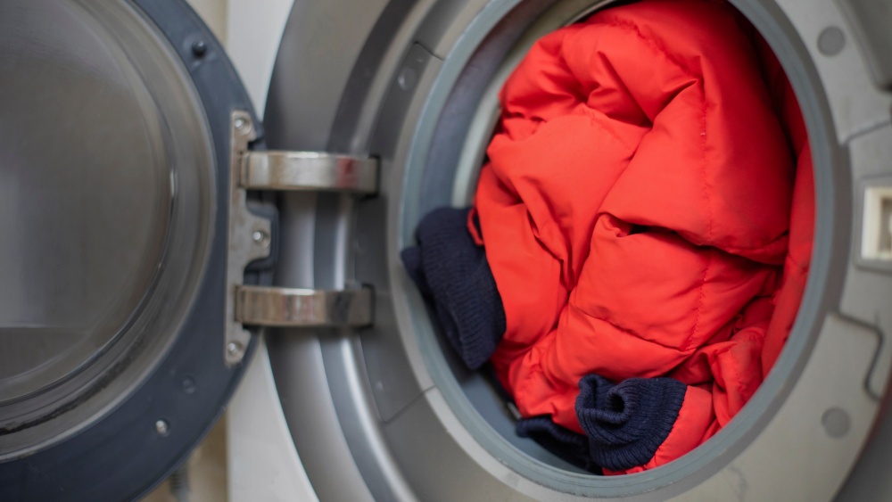 Down clearance jacket care